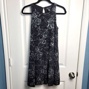 ADRIENNE VITTADINI  Black Velvet Dress
